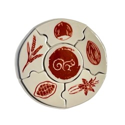 Série complète de 6 fèves Le fournil 2023