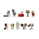 Série complète de 10 fèves Snoopy fashion 2023