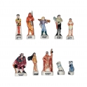 Complete set of 10 feves Pocahontas - Grande taille