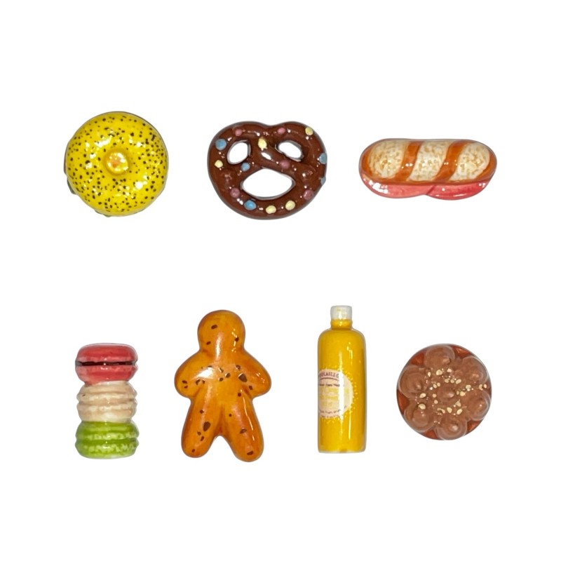 Série complète de 7 fèves Poulaillon 2024