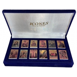Box of 12 feves Les icones