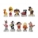 Complete set of 10 feves Toon's circus