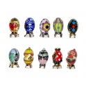 Complete set of 10 feves Oeufs déco