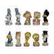 Complete set of 10 feves Baby Looney
