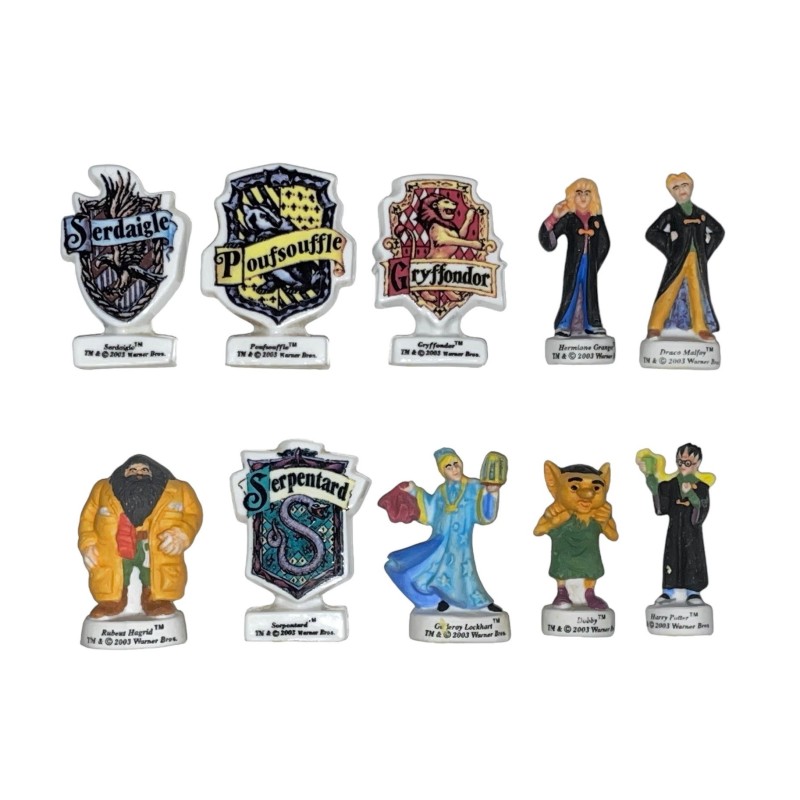 Série complète de 10 fèves Harry Potter III 2003