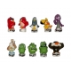 Complete set of 10 feves Angry Birds 2 retour
