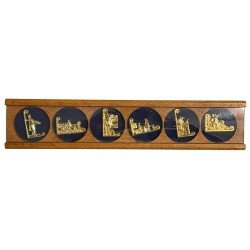 Présentoir de 6 fèves Les enseignes des métiers