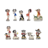 Série complète de 10 fèves Betty Boop 2002