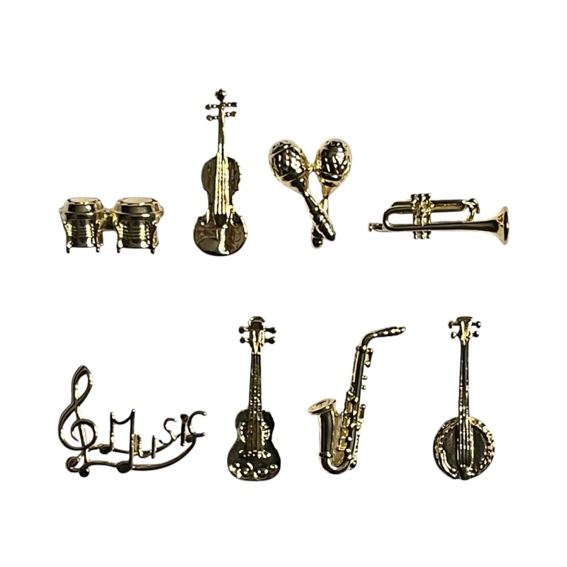 Série complète de 8 fèves Rythme et musique 2026