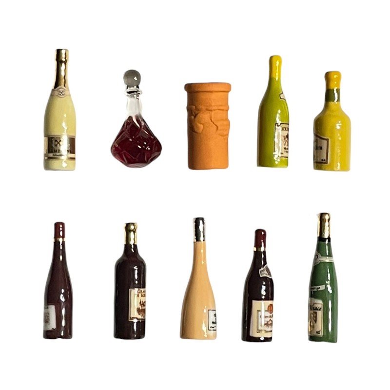 Série complète de 10 fèves Vins de nos régions 2026