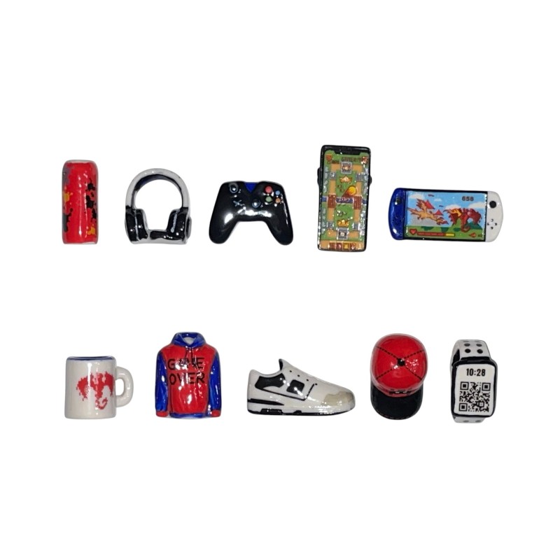 Série complète de 10 fèves Le monde des ados 2026