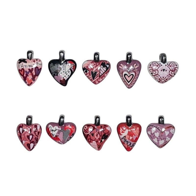 Série complète de 10 fèves La vie en rose 2026