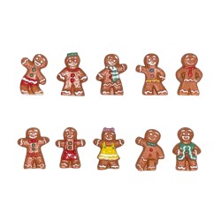 Série complète de 10 fèves Happy pains d'épices 2026