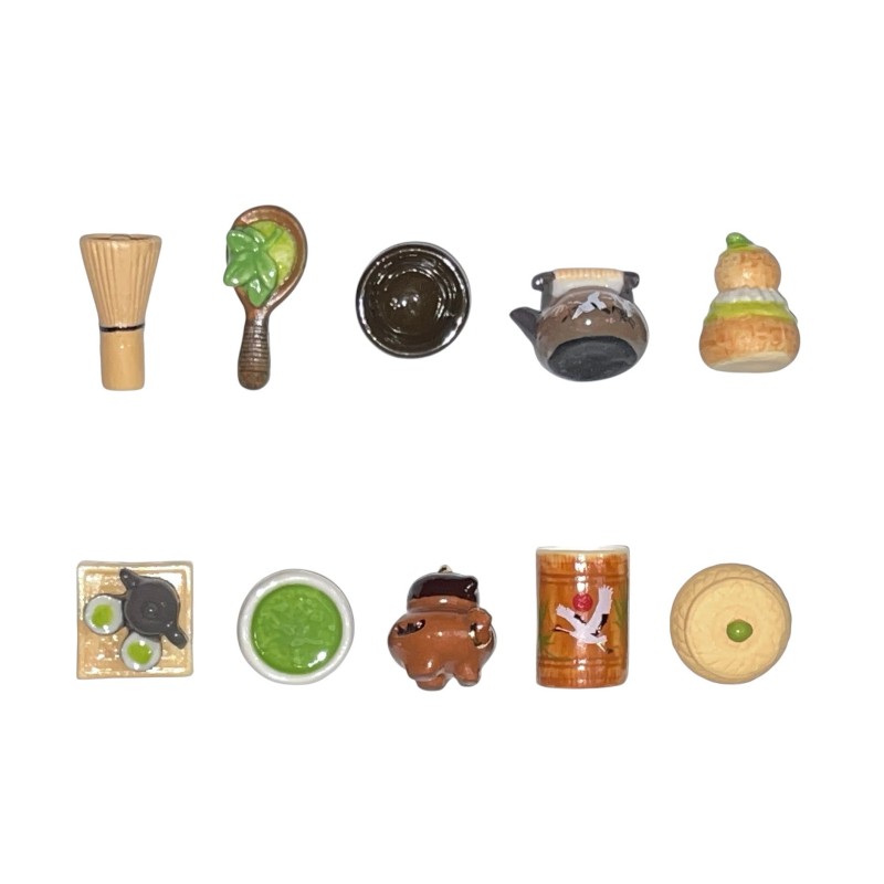 Série complète de 10 fèves Sa majesté Matcha 2026