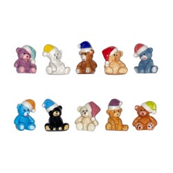 Série complète de 10 fèves Oursons lutin 2026