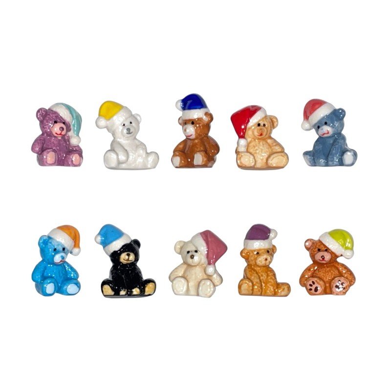 Série complète de 10 fèves Oursons lutin 2026