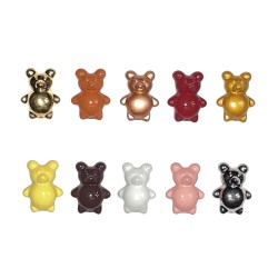 Série complète de 10 fèves Une bouchée plaisir 2026