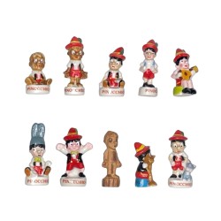Série complète de 10 fèves Pinocchio 2026
