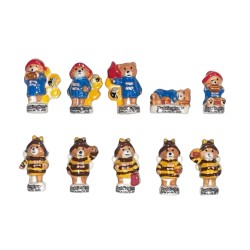 Série complète de 10 fèves Paddington au pays du miel 2026