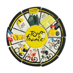 Série complète de 10 fèves La roue du Tour de France 2026