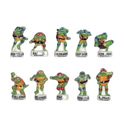 Série complète de 10 fèves Les Tortues Ninja 2026
