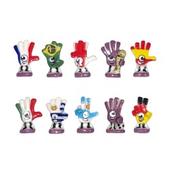 Série complète de 10 fèves Dobble en flag 2026