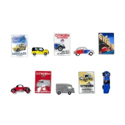 Série complète de 10 fèves Citroën duo vintage 2026