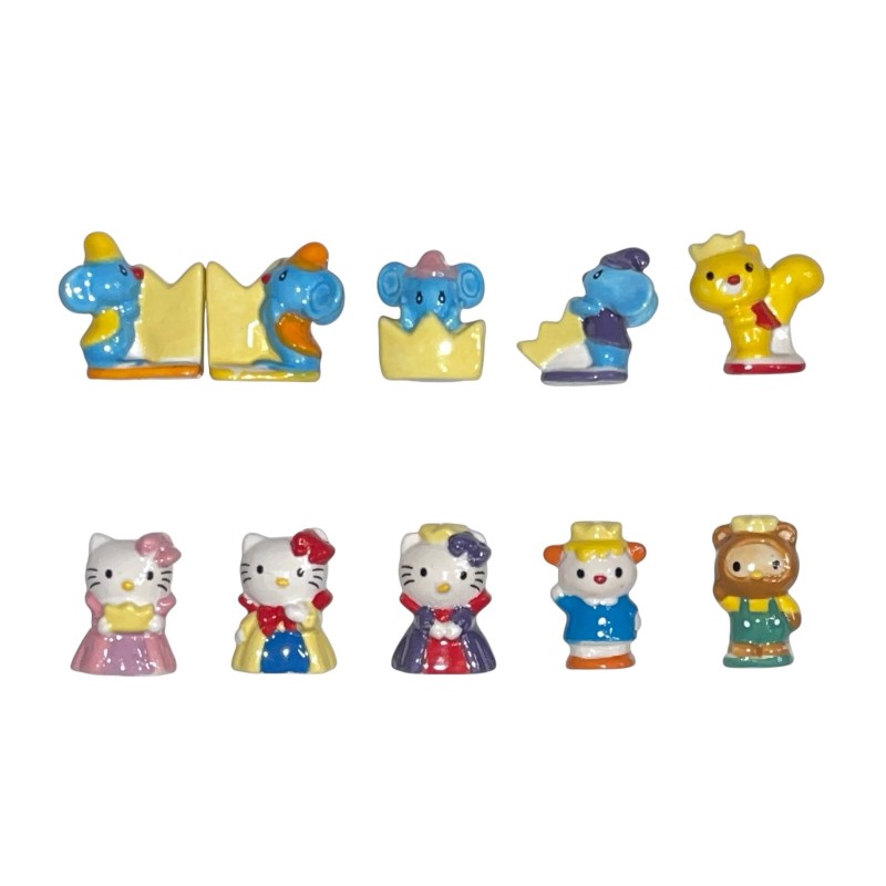 Série complète de 10 fèves L'épiphanie d'Hello Kitty 2026