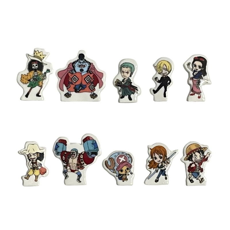 Série complète de 10 fèves One Piece première 2026