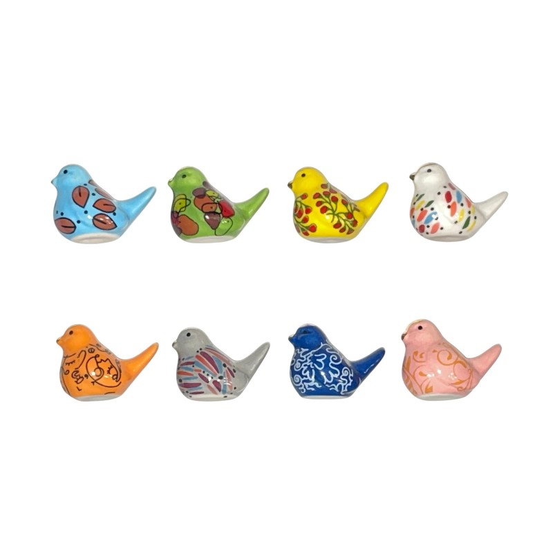 Série complète de 8 fèves Oiseaux 2025