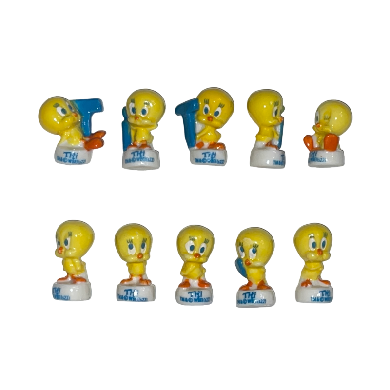 Série complète de 10 fèves Titi joli 2023