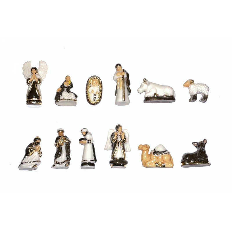 Série complète de 12 fèves Epiphanie de luxe 2021