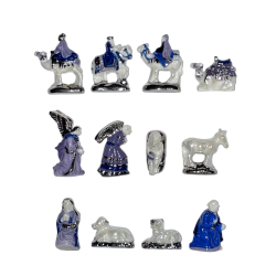 Série complète de 12 fèves Nativité aurorale 2023