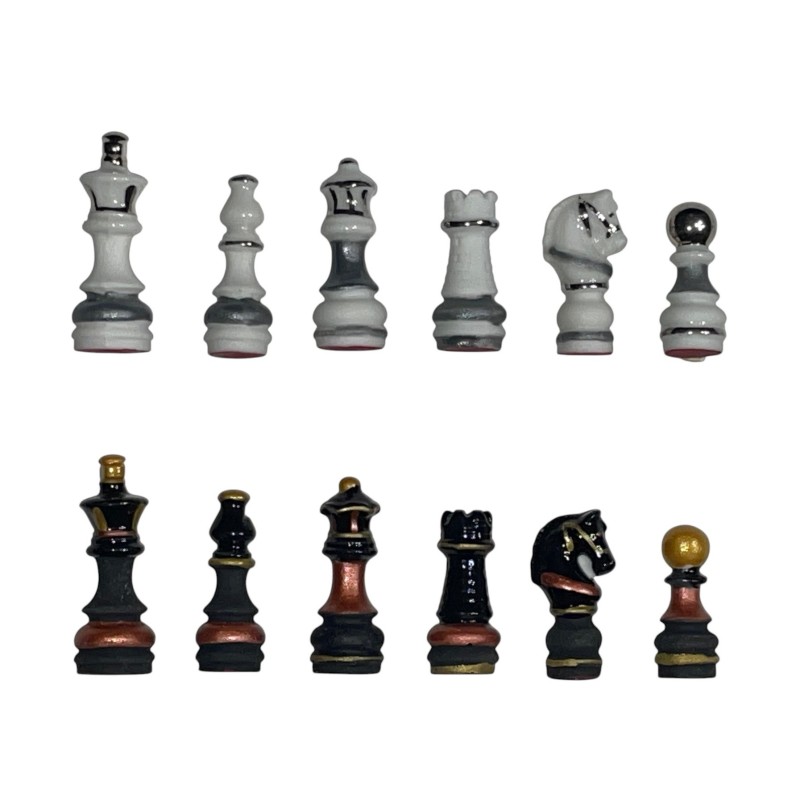 Série complète de 12 fèves Le jeu de la dame et du roi 2023