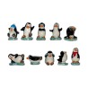 Série complète de 10 fèves Pingouins sur glace 2021