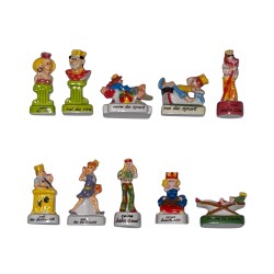 Série complète de 10 fèves La Panière - Nouvelle Panification