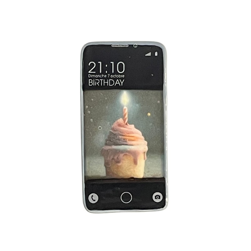 Série complète de 1 fève Médium Téléphone portable