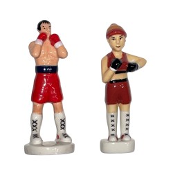 Série complète de 2 fèves Médium Boxe