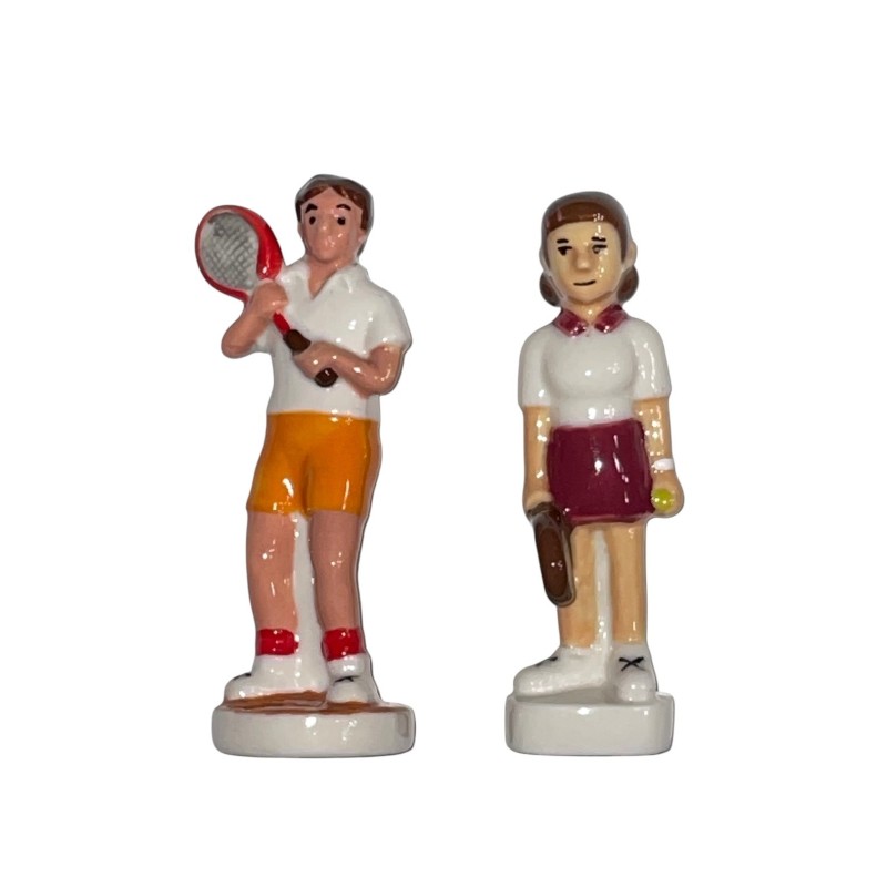 Série complète de 2 fèves Médium Tennis