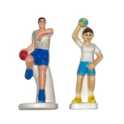 Série complète de 2 fèves Médium Handball