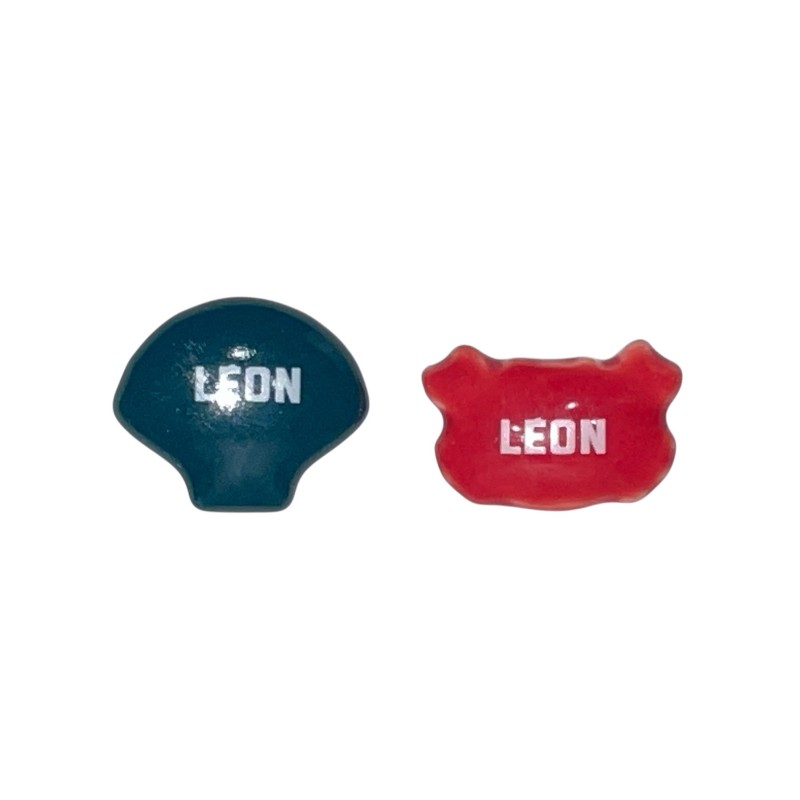 Série complète de 2 fèves Léon de Bruxelles 2026