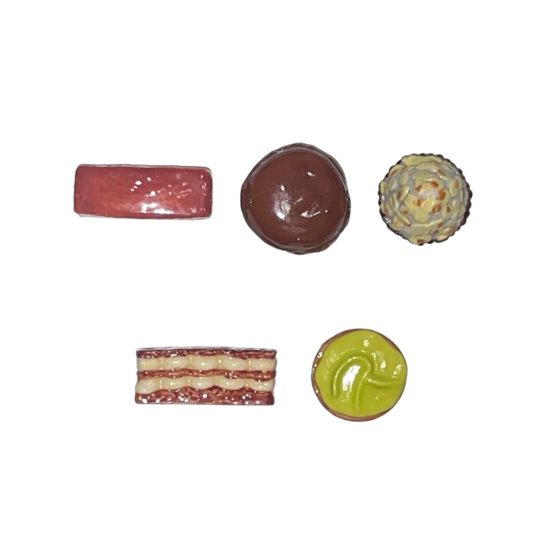 Série complète de 5 fèves Millet 2015