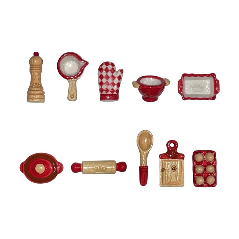 Série complète de 10 fèves Mes petits ustensiles 2026