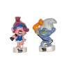 Série complète de 2 fèves Médium Les Trolls 2