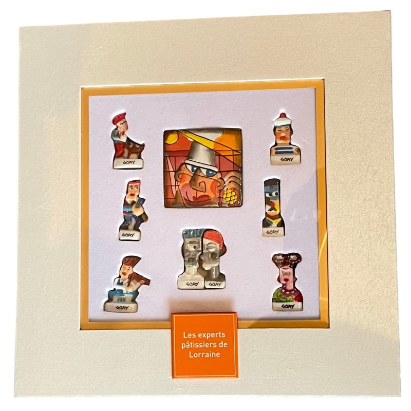 Coffret de 9 fèves Les experts pâtissiers de Lorraine - Gary 2026