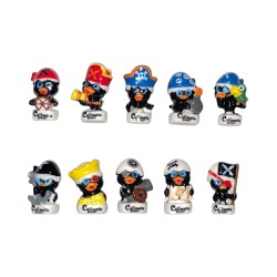 Série complète de 10 fèves Calimero petit pirate 2026