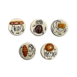 Série complète de 5 fèves Ange 2026