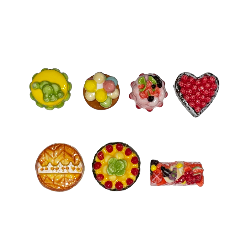 Série complète de 7 fèves Artisan des plaisirs 2019