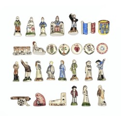 Série complète de 28 fèves Maurin - Bicentenaire de la Révolution Française