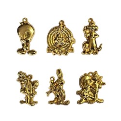 Série complète de 6 fèves Bugs Bunny